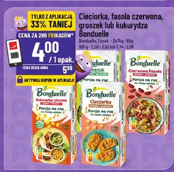 Polomarket Ciecierka, fasola czerwona, groszek lub kukurydza Bonduelle 1 opak oferta