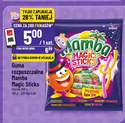 Polomarket Guma rozpuszczalna Mamba Magic Sticks 140g Storck oferta