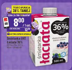 Polomarket Śmietanka UHT Łaciata 36% 500ml OSM Wart-Milk oferta