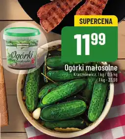 Polomarket Ogórki małosolne Kraszkiewicz 1kg oferta