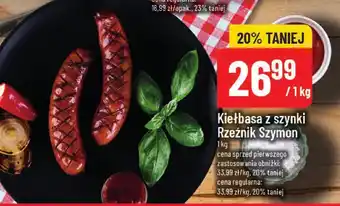 Polomarket Kiełbasa z szynki Rzeźnik Szymon 1kg oferta