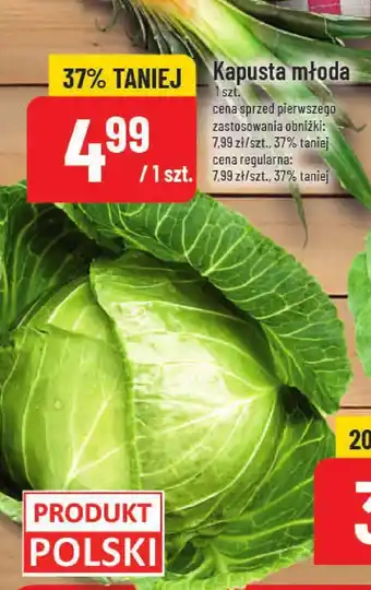 Polomarket Kapusta młoda 1 szt. POLOmarket oferta