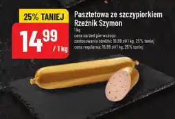 Polomarket Pasztetowa ze szczypiorkiem Rzeźnik Szymon 1kg oferta