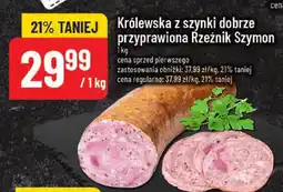 Polomarket Królewska z szynki dobrze przyprawiona Rzeźnik Szymon 1kg oferta