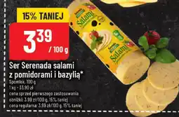 Polomarket Ser Serenada salami z pomidorami i bazylią 100g Spomlek oferta
