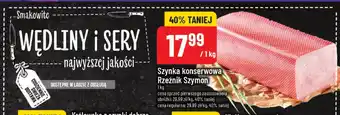 Polomarket Szynka konserwowa Rzeźnik Szymon 1kg oferta