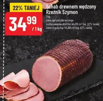 Polomarket Schab drewnem wędzony Rzeźnik Szymon 1kg oferta