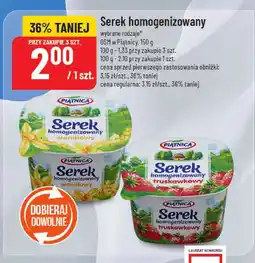 Polomarket Serek homogenizowany 150g OSM Piątnica oferta