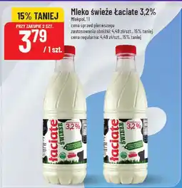 Polomarket Mleko świeże Łaciate 3,2% 1l Mlekpol oferta