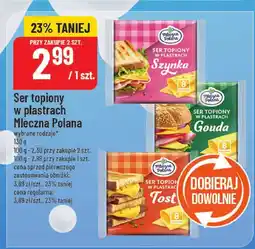 Polomarket Ser topiony w plastrach Mleczna Polana 130g oferta