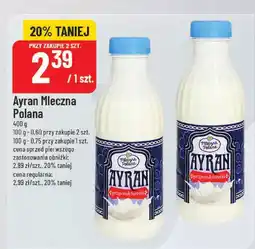 Polomarket Ayran Mleczna Polana 400g oferta