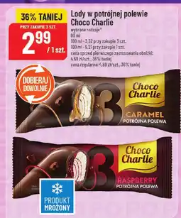 Polomarket Lody Choco Charlie Raspberry potrójna polewa oferta