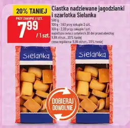 Polomarket Ciastka nadziewane jagodzianki i szarlotka Sielanka oferta