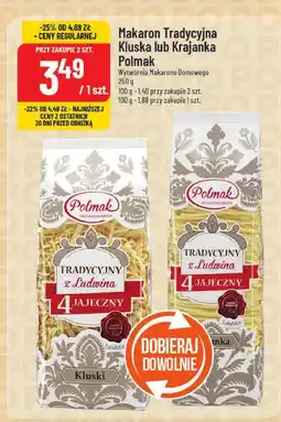 Polomarket Makaron Tradycyjna Kluska lub Krajanka Polmak oferta