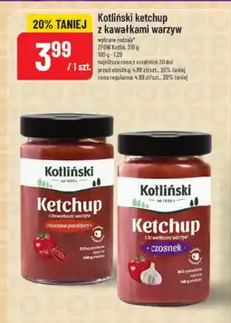 Polomarket Ketchup Kotliński z kawałkami warzyw ZPOW Kotlin oferta