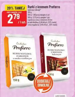 Polomarket Rurki z kremem Preferro 150g oferta