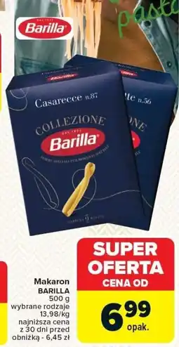 Carrefour Makaron BARILLA 500g oferta
