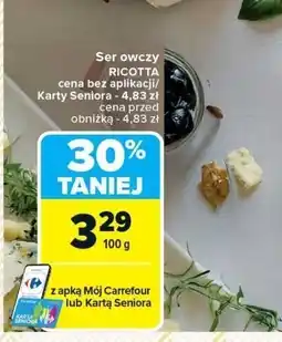 Carrefour Market Ser owczy RICOTTA Carrefour Market oferta