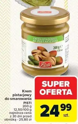 Carrefour Krem pistacjowy do smarowania Pisti oferta