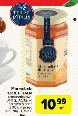 Carrefour Marmolada Terre D'Italia pomarańczowa oferta