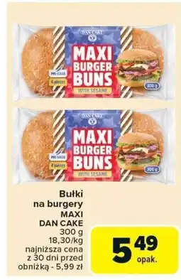 Carrefour Bułki na burgera Maxi Dan Cake oferta