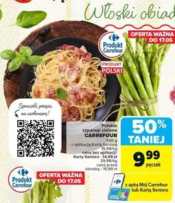 Carrefour Market Szparagi zielone CARREFOUR 500g oferta