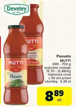 Carrefour Market Passata MUTTI 690-700g oferta