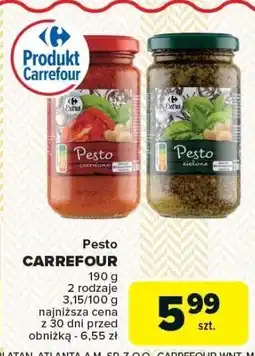 Carrefour Market Pesto CARREFOUR oferta