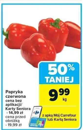 Carrefour Papryka czerwona Carrefour oferta