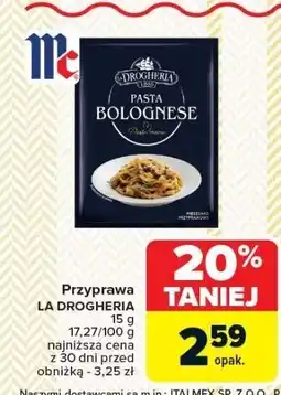 Carrefour Market Przyprawa LA DROGHERIA oferta