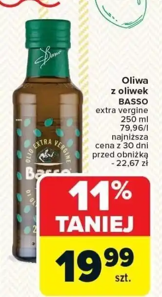 Carrefour Market Oliwa z oliwek extra vergine Basso oferta