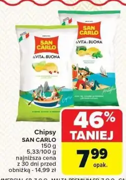 Carrefour Market Chipsy SAN CARLO oferta