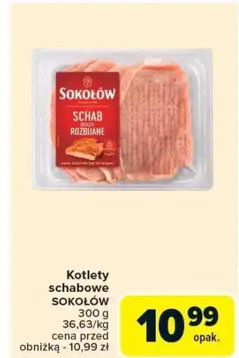 Carrefour Kotlety schabowe SOKOŁÓW Sokołów oferta