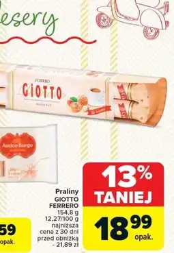Carrefour Market Praliny GIOTTO FERRERO oferta