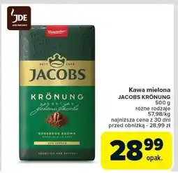 Carrefour Market Kawa mielona Jacobs Krönung 500g oferta
