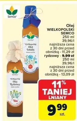 Carrefour Olej WIELKOPOLSKI SEMCO 250ml oferta