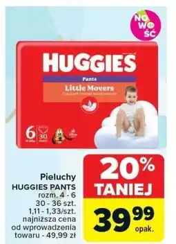 Carrefour Pieluchy HUGGIES PANTS 36 szt oferta