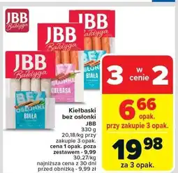 Carrefour Market Kiełbaski bez osłonki JBB 330g oferta