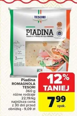 Carrefour Piadina Romagnola Tesori 360 g oferta