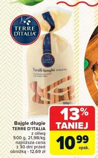 Carrefour Bagle długie Terre d'Italia 500 g oferta