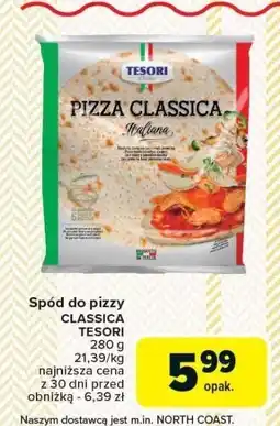 Carrefour Spód do pizzy CLASSICA TESORI 280g oferta