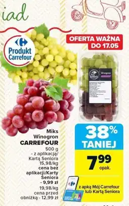 Carrefour Miks winogron CARREFOUR 500g oferta