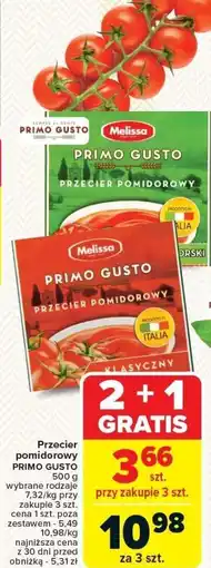 Carrefour Przecier pomidorowy PRIMO GUSTO 500g oferta