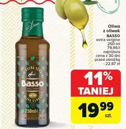 Carrefour Oliwa z oliwek BASSO extra vergine oferta