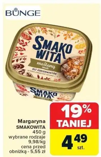 Carrefour Market Margaryna SMAKOWITA 450g oferta