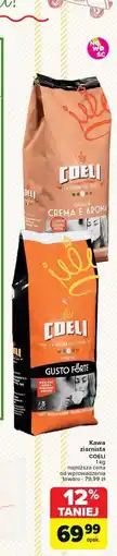 Carrefour Kawa ziarnista 1kg Coeli oferta