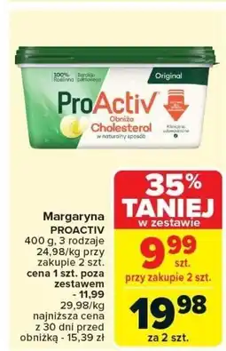 Carrefour Market Margaryna PROACTIV 400g oferta