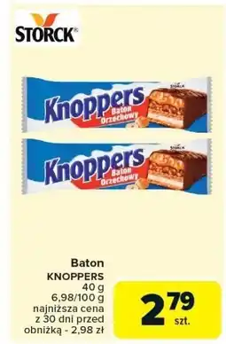 Carrefour Market Baton KNOPPERS 40g oferta