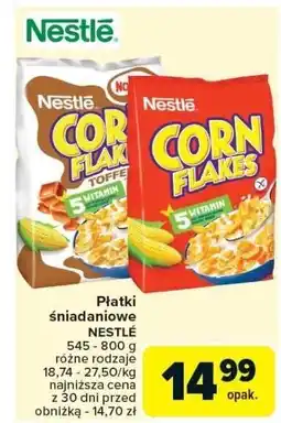 Carrefour Market Płatki śniadaniowe NESTLE 545-800g oferta
