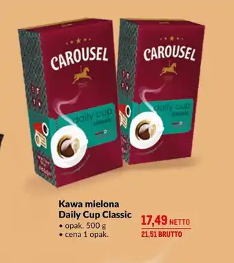 Makro Kawa mielona Carousel oferta